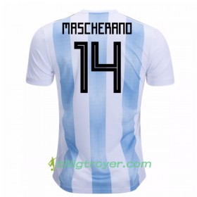 Billige Fotballdrakter Argentina Mascherano 14 VM 2018 Hjemmedraktsett